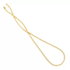 AFJ Diamond Collection - Diamond Riviere Necklace, 18k Yellow Gold