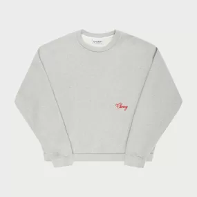 American Classic Crewneck (Heather Grey)