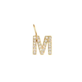 Aurelie Gi Diamond M Initial Charm