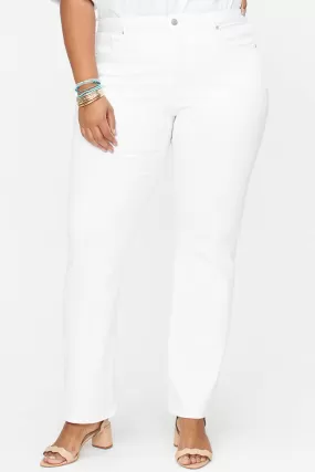 Barbara Bootcut Jeans In Plus Size - Optic White