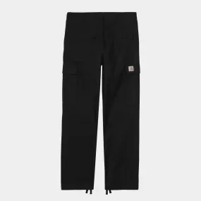 Carhartt Regular Cargo Pant Black Rinsed Ripstop