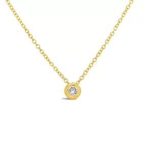 Clara by Martin Binder Diamond Solitaire Necklace (0.07 ct. tw.)