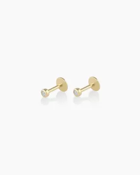 Classic Diamond Flat Back Studs