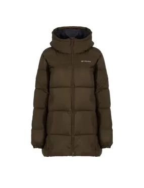 Columbia Puffect Hooded Mid Puffer Jacket Olive Green