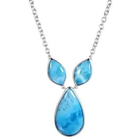 Larimar Bodies of Water Necklace