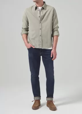 London Tapered Slim Cashmere Denim - Prospect