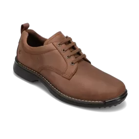 Men's Fusion Plain Toe Oxford Cocoa Brown