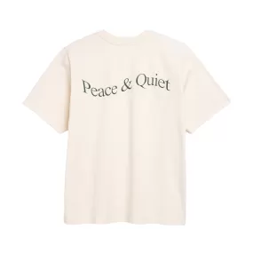 Museum Of Peace & Quiet Wordmark T-Shirt Bone