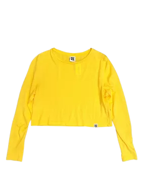 Size XS - Lucy & Yak Yellow Long Sleeved Top