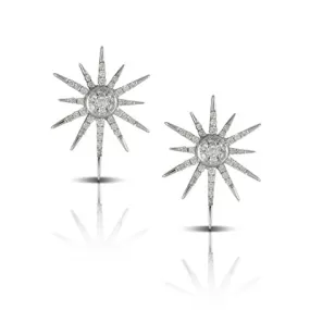 Starburst Diamond Earrings