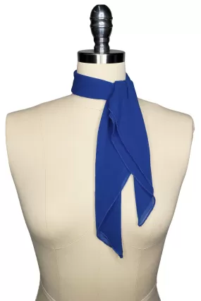 Verona Square Neck Scarf (Blue)